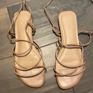 Express Tie Wrap Around Sandals